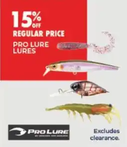 BCF Pro Lure Lures offer