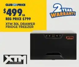 BCF Xtm 30l drawer fridge freezer offer