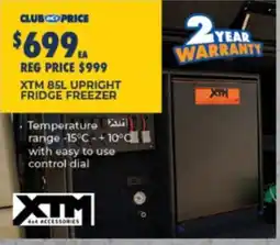 BCF XTM 85L Upright Fridge Freezer offer