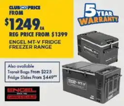 BCF Engel MT-V Fridge Freezer Range offer