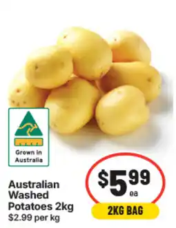 IGA Australian Washed Potatoes offer
