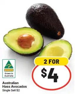 IGA Australian Hass Avocados offer