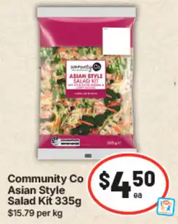 IGA Community Co Asian Style Salad Kit offer