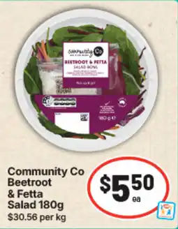 IGA Community Co Beetroot & Fetta Salad offer