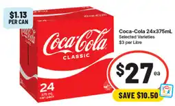 IGA Coca-Cola Classic offer