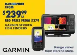 BCF Garmin Striker Fish Finders offer