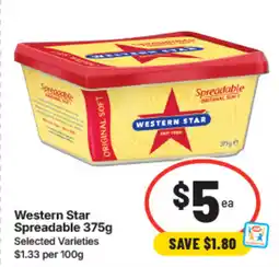 IGA Western Star Spreadable offer