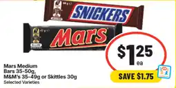 IGA Mars Medium Bars offer