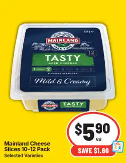 IGA Mainland Cheese Slices 10-12 Pack offer