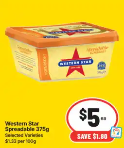 IGA Western Star Spreadable offer