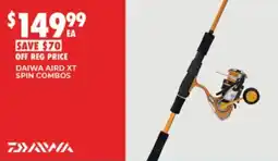 BCF Daiwa Aird Xt Spin Combos offer