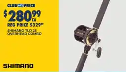 BCF Shimano TLD 25 Overhead Combo offer
