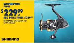 BCF Shimano Ultegra FD Spin Reels offer