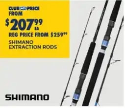 BCF Shimano Extraction Rods offer
