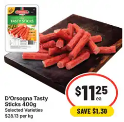 IGA D'Orsogna Tasty Sticks offer