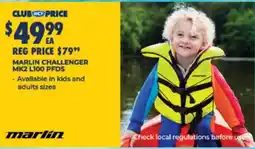 BCF Marlin Challenger MK2 L100 PFDS offer