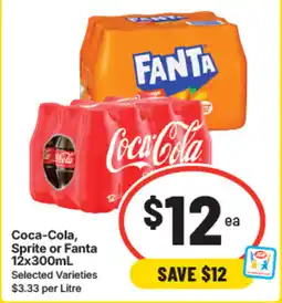 IGA Coca-Cola, Sprite or Fanta offer