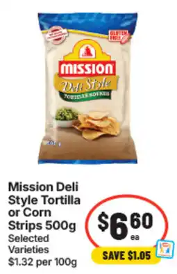 IGA Mission Deli Style Tortilla offer