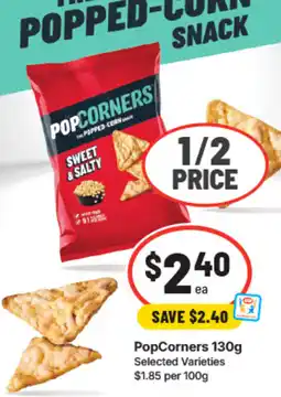 IGA PopCorners offer
