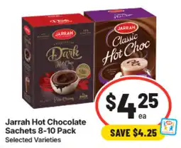 IGA Jarrah Hot Chocolate Sachets Selected Varieties offer