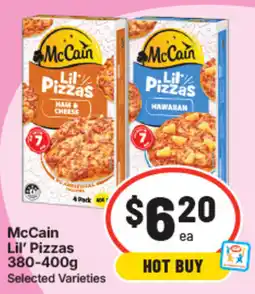 IGA McCain Lil' Pizzas offer