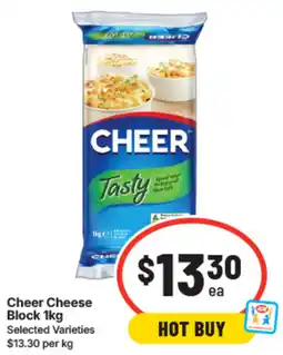 IGA Cheer Cheese Block offer