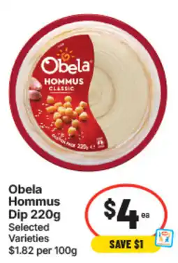 IGA Obela Hommus Dip offer