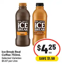IGA Ice Break Real Coffee offer