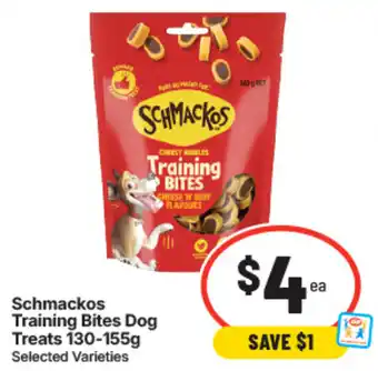 IGA Schmackos Training Bites Dog Treats offer