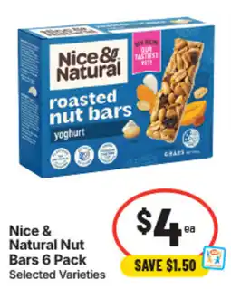IGA Nice & Natural Nut Bars offer