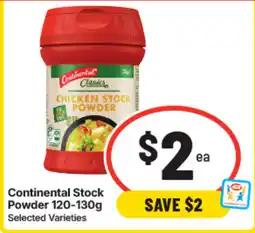 IGA Continental Stock Powder offer