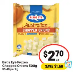 IGA Birds Eye Australian Chopped Onions offer
