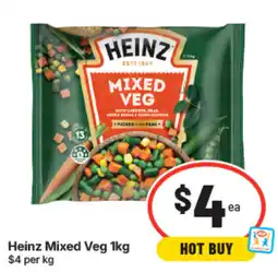 IGA Heinz Mixed Veg offer