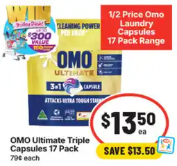 IGA OMO Ultimate Triple Capsules offer