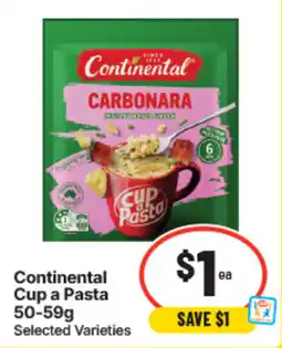 IGA Continental Cup a Pasta offer