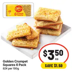 IGA Golden Crumpet Squares offer