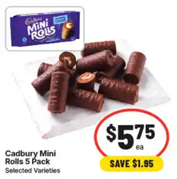 IGA Cadbury Mini Rolls offer