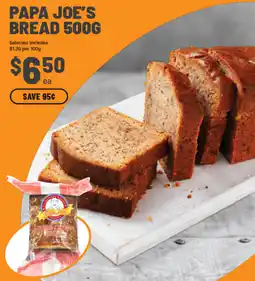 IGA Papa Joe's Bread offer