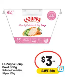 IGA La Zuppa Soup Bowl offer