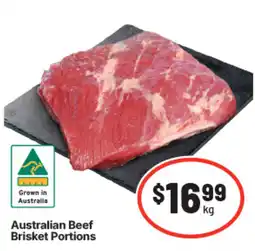 IGA Australian Beef Brisket Portions offer