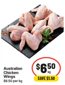 IGA Australian Chicken Wings offer