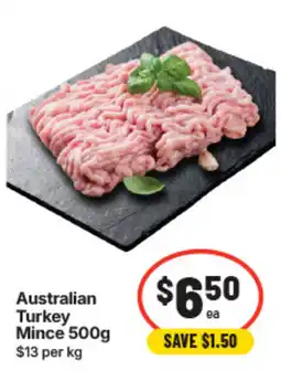 IGA Australian Turkey Mince offer