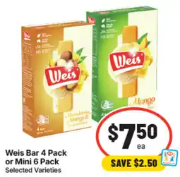 IGA Weis Bar offer