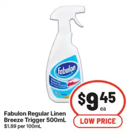 IGA Fabulon Regular Linen Breeze Trigger offer