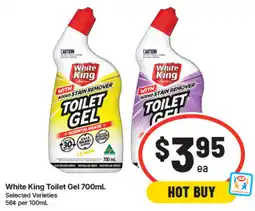 IGA White King Toilet Gel offer