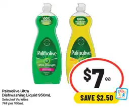IGA Palmolive Ultra Dishwashing Liquid offer