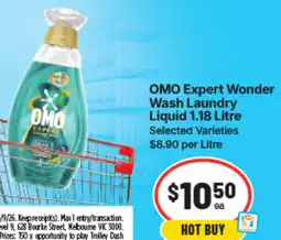 IGA OMO Expert Wonder Wash Laundry Liquid offer