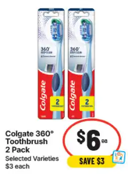 IGA Colgate 360° Toothbrush offer