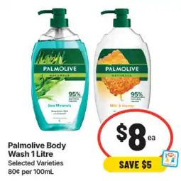 IGA Palmolive Body Wash 1 Litre offer