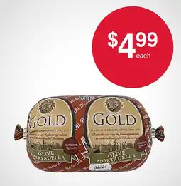 Australian Butchers Store Bertocchi Gold Olive Mortadella offer